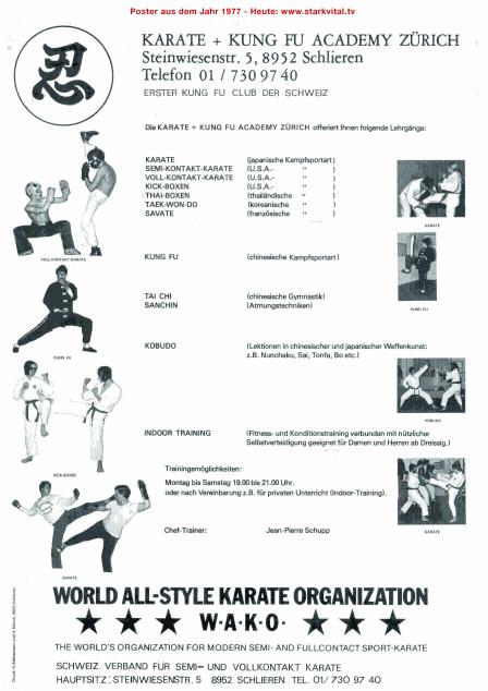 Karate und Kung Fu Academy 1977